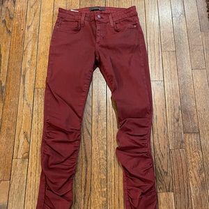 Joe’s Red Skinny Ankle Jeans - size 27